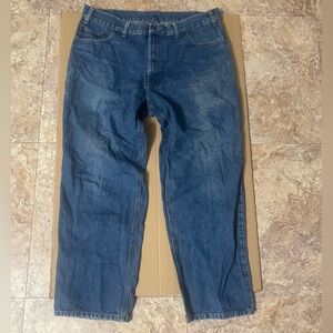 Classic Blue Relaxed Fit Jeans for Men